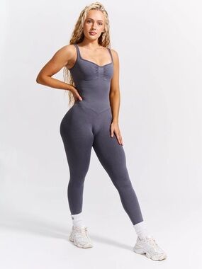 Buff bunny athletic onesie shape